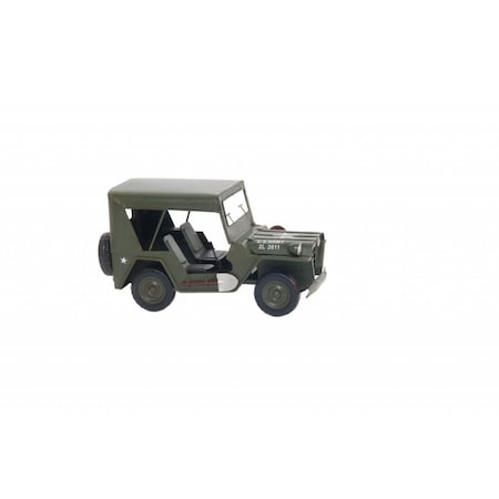 Palacedesigns C1940 Willys Quad Overland Jeep Sculpture PA3691442